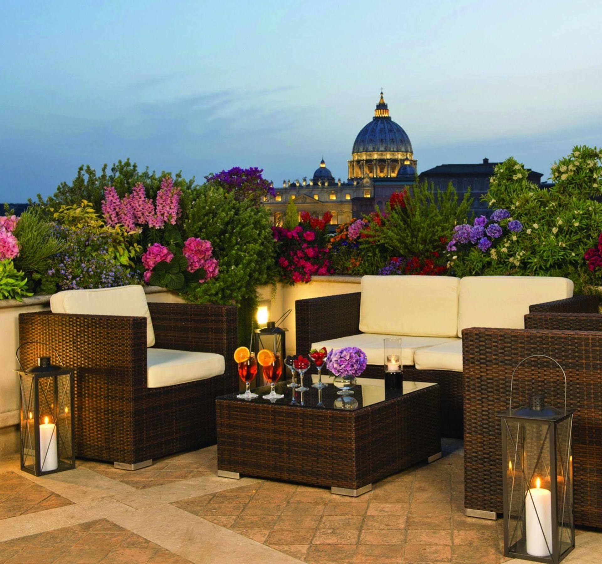 Atlante Garden Hotel Rome Bagian luar foto